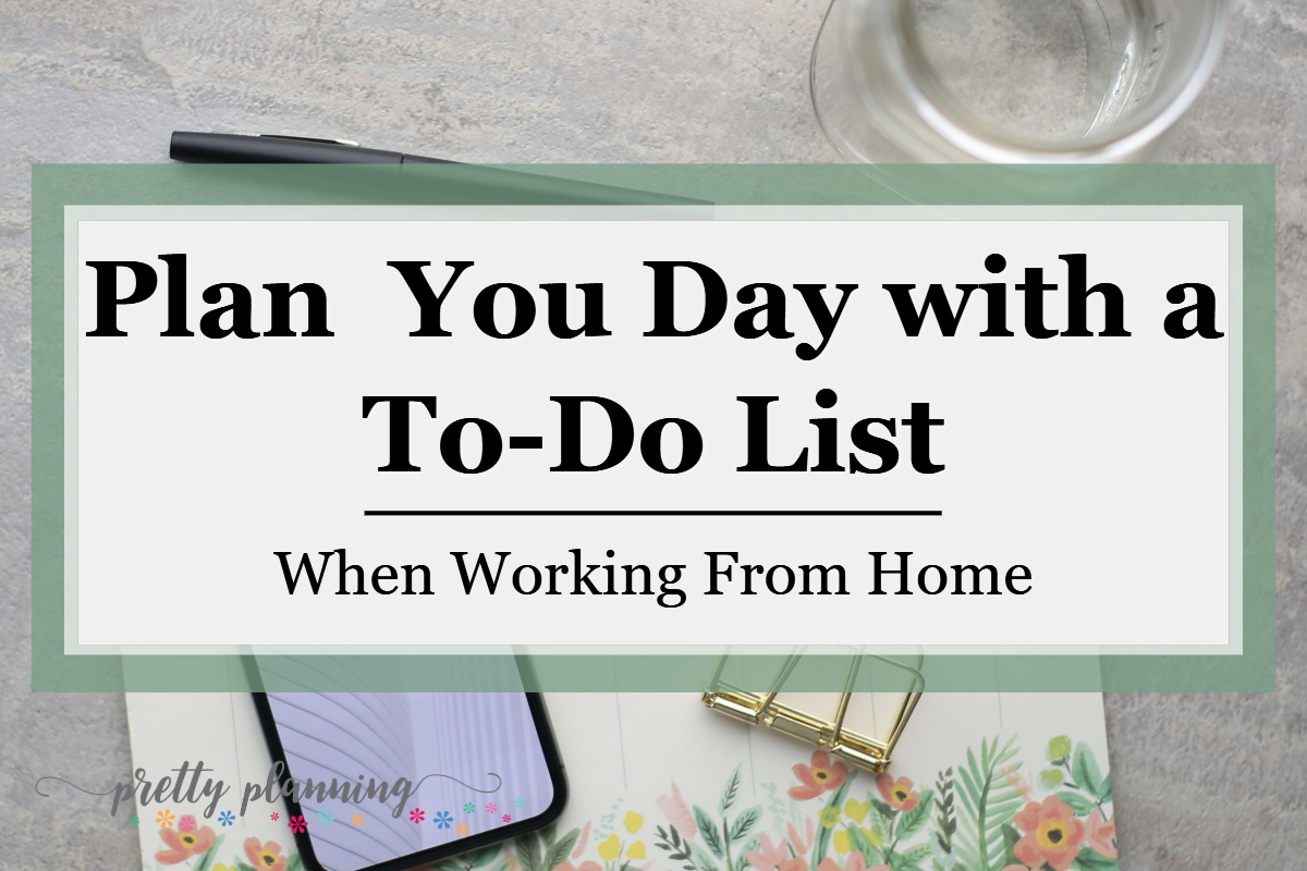 Work From Home To-Do List